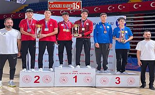 Çankırı’nın Trampolincileri Türkiye Şampiyonası’nda Zirvede Çankırı haber