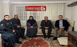 ÇankırıÇankırı Orta Kaymakamı Yusuf İnce, Şehit Ailesini Ziyaret Etti, Çankırı