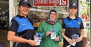Çankırı Polisi Dolandırıcılığa Karşı Esnafı Bilgilendirdi