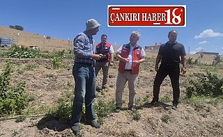 Çankırı Şabanözü İlçesinde Saha Ziyareti 