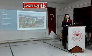 ÇankırıÇankırı Şabanözü’nde Öğrencilere Dünya Gıda Günü Eğitimi Verildi, Çankırı