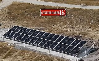 Çankırı Sancar Köyü’ne Güneş Enerjili İçme Suyu Tesisi Hizmete Açıldı