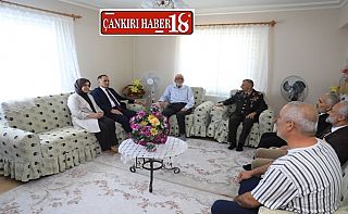 ÇankırıÇankırı Valisi Hüseyin Çakırtaş,  Şehit Ailesini Ziyaret Etti, Çankırı