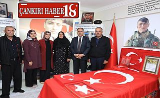 Çankırı Valisi’nden Şehit Ailesine Ziyaret Çankırı haber
