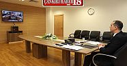 Çankırı Valisi Taşolar, İçişleri Bakanı Yerlikaya ile Toplantıya katıldı