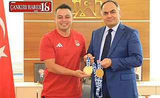 Çankırılı J. Yzb. İsmail Keleş’ten Akdeniz Oyunları’nda Çifte Altın Çankırı haber