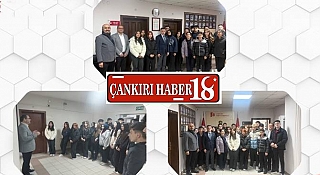 Çankırılı Öğrenciler Mesleki Deneyimleri Dinleme Fırsatı Buldu