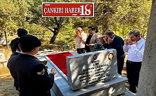 Çankırılı Şehidimiz Yıl Dönümünde Kabri Başında Anıldı Çankırı haber