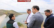 Vali Çakırtaş, Koyunbaba Barajı Sulama Projesinde İncelemelerde Bulundu