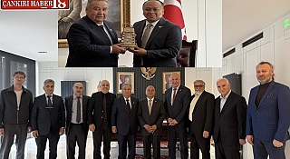 Endonezya Büyükelçisini Ziyaret Ettiler