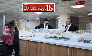 Çankırıİl Sağlık Müdürü Sağlık Tesislerini Ziyaret Etti, Çankırı