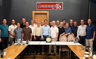 İzmir’e Atanan Çankırı Korgun İlçe Müdürüne Vefa Yemeği Çankırı haber