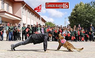 ÇankırıJandarma Çankırı Yapraklı’da Minik Yüreklerle Buluştu, Çankırı