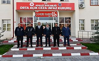 ÇankırıKaymakam Budak Ceza İnfaz Kurumunu Ziyaret Etti, Çankırı