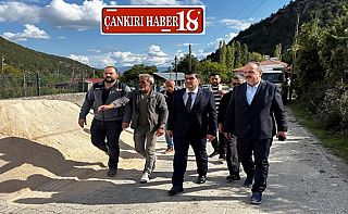 ÇankırıKaymakam Karatepe, Köy Yollarımızdaki Çalışmaları Denetledi, Çankırı
