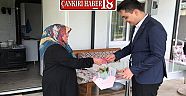 Kaymakam Tiyek’ten Şehit Annelerine Anneler Günü Ziyareti