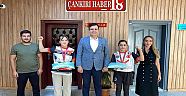 Kaymakam Urhan, Türkiye Şampiyonu Sporcuları Makamında Ağırladı