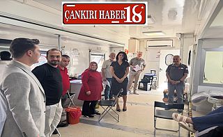 Kızılırmak Kaymakamı Akçay’dan Kan Bağışına Destek Çankırı haber