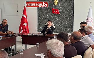 Kızılırmak’ta Muhtarlarla Değerlendirme Toplantısı Gerçekleştirildi Çankırı haber
