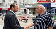 Koray Erdoğan, Çankırı'da Esnaf ve Vatandaşlarla Buluştu