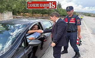 Korgun Kaymakamı Budak, Karayolu Denetimlerini Takip Etti Çankırı haber