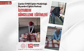 ÇankırıMEM’de İlk Yardım Eğitimleri Başladı, Çankırı