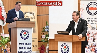 Memur Sen Genel Başkanı Ali Yalçın Çankırı’da