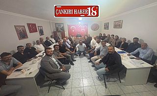 MHP Çankırı İl Başkanlığı’nda Yeni Yönetimle İlk Toplantı Gerçekleştirildi Çankırı haber