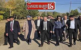 ÇankırıMHP Projeleri Sahada İncelendi, Çankırı