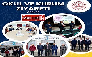 Okul Ziyaretleri Kapsamında Çankırı Çerkeş okul ziyareti gerçekleştirildi Çankırı haber