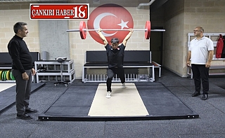 ÇankırıŞampiyona Öncesinde Milli Haltercilere Başarı Dileği, Çankırı