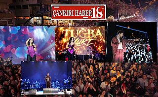 Sanatçı Tuğba Yurt ve Murat Boz Hayranlarıyla Çankırı’da Buluştu