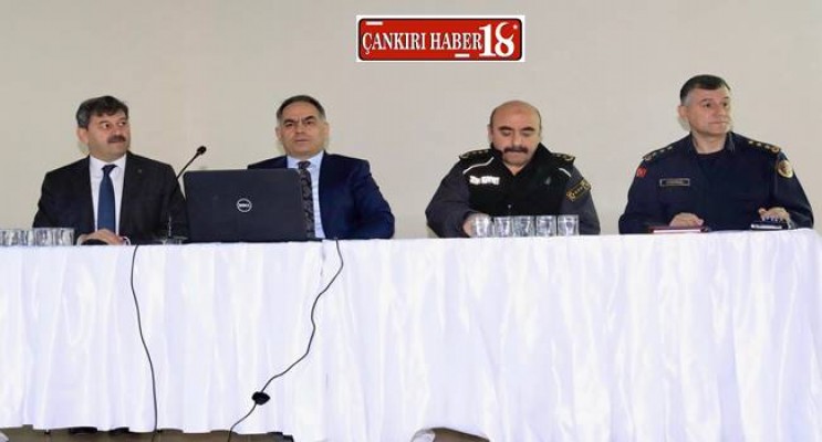 Vali Çakırtaş, Başkanlığında Psikolojik Danışmanlarla Değerlendirme Toplantısı Çankırı haber