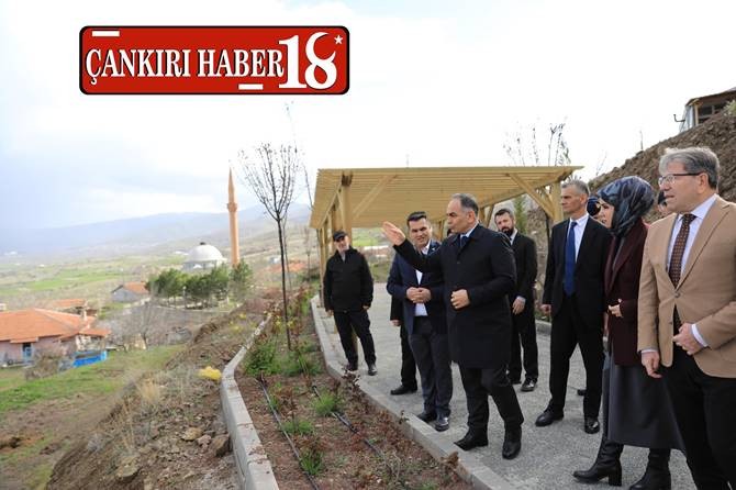 Vali Çakırtaş, Eldivan'da Detaylı İncelemede Bulundu